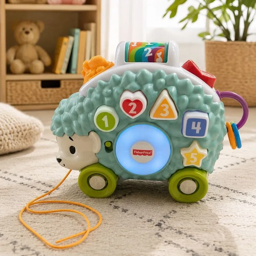 Fisher-Price Linkimals Happy Shapes Hedgehog Educational Musical Baby  Works